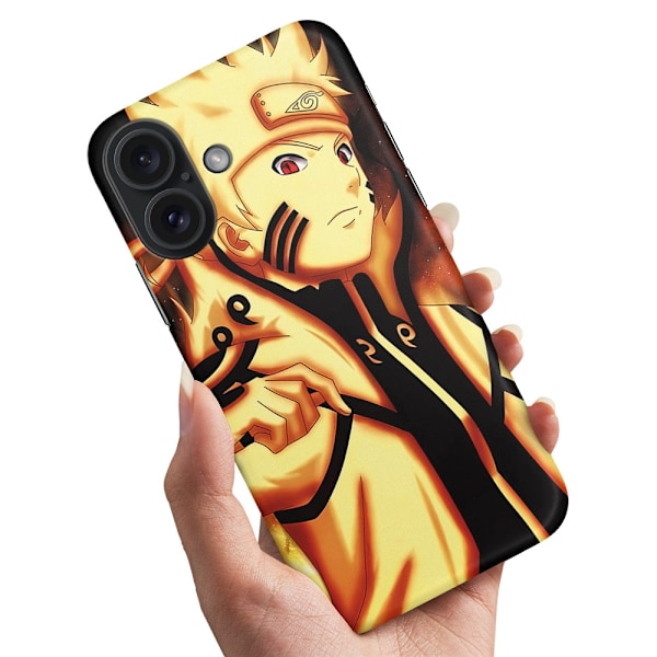 iPhone 16 Plus - Deksel/Mobildeksel Naruto