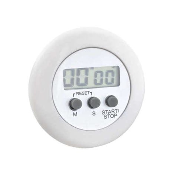Digital timer med magnet - Kjøkkentimer White 9cb5 | White | 43 | Fyndiq