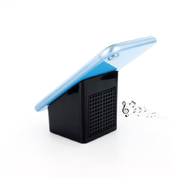 Bluetooth-högtalare med telefonhållare