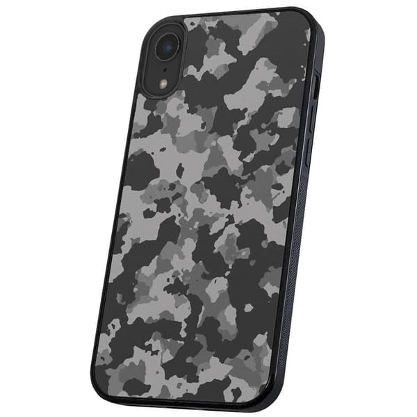 iPhone XR - Skal/Mobilskal Kamouflage multifärg
