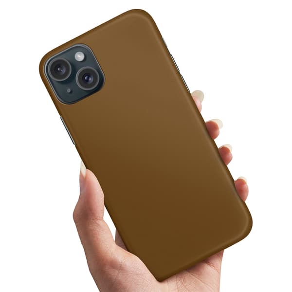 Skal / Mobilskal till iPhone 15 - Brun