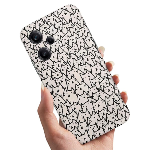 Deksel / Mobildeksel til Xiaomi Redmi Note 12 Pro 5G - Kattgruppe