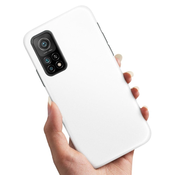 Xiaomi Mi 10T - Cover / Mobilcover Hvid White