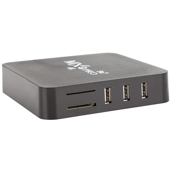 Smart tv box android 4k multimediaspelare