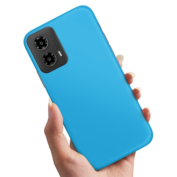 Motorola Moto G35 5G - Skal/Mobilskal Ljusblå