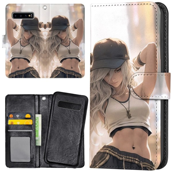 Samsung Galaxy S10 - Mobilcover/Etui Cover Street Style
