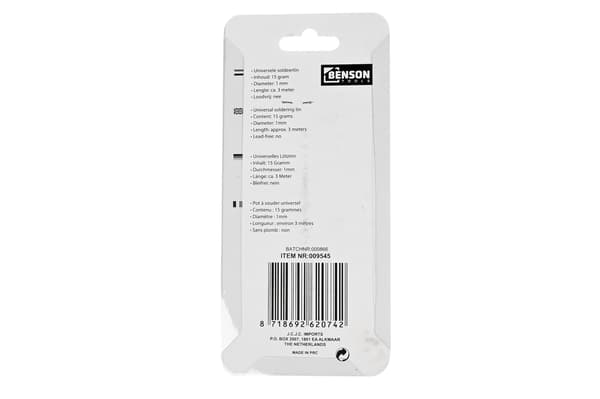 Lodtenn 15 g Ø1 mm