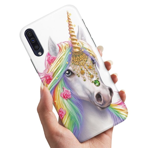 Huawei P30 - Deksel/Mobildeksel Unicorn/Enhjørning