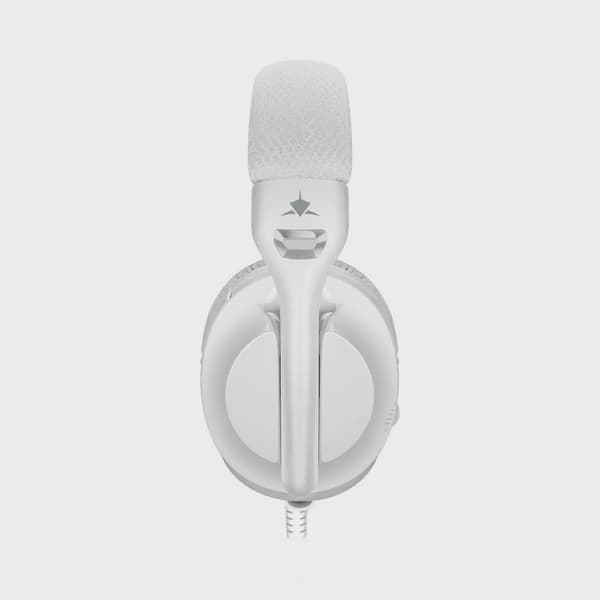 White Shark PARROT On-Ear Gaming Headset Vit/Grå