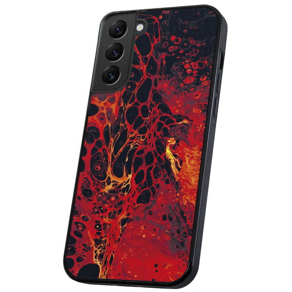 Samsung Galaxy S22 Plus - Deksel/Mobildeksel Marmor Multicolor