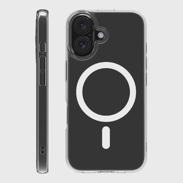 X2O Mag Clear Skal iPhone 16 Klar