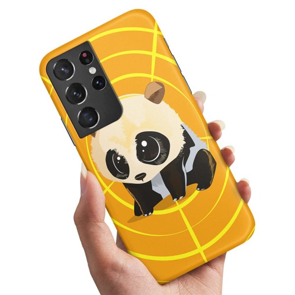 Samsung Galaxy S21 Ultra - Skal / Mobilskal Panda