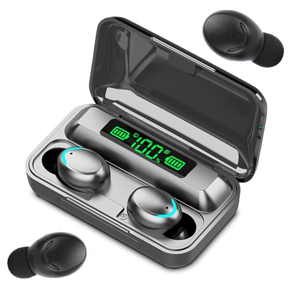 Trådløse Ørepropper med Powerbank - Bluetooth