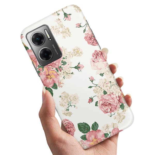 Deksel / Mobildeksel til Xiaomi Redmi 10 5G - Retro Blomster