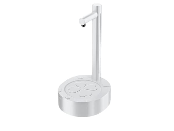 Vattenpump dispenser USB flaska White