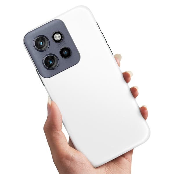 Deksel / Mobildeksel til Motorola Edge 50 Neo - Hvit