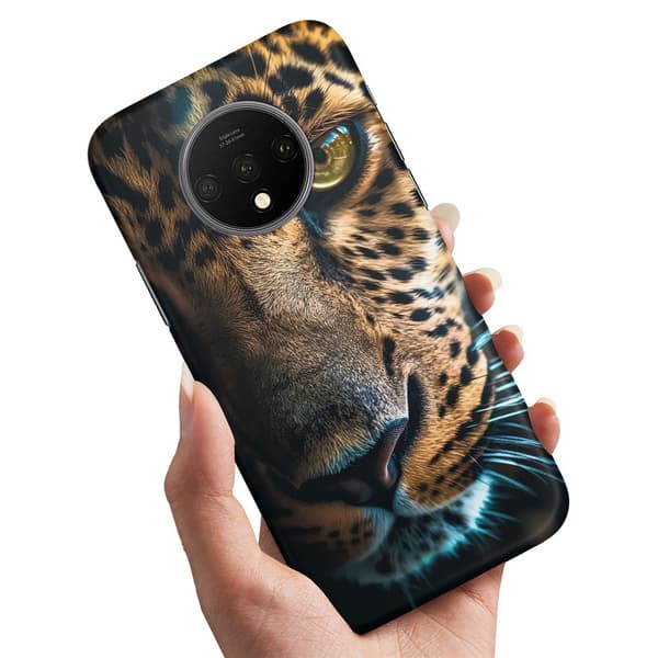 Cover / Mobilcover til OnePlus 7T - Leopard