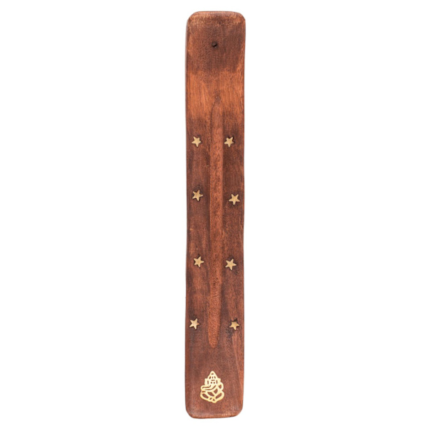 Suitsuketeline Puusta - Teline Suitsukkeelle Brown