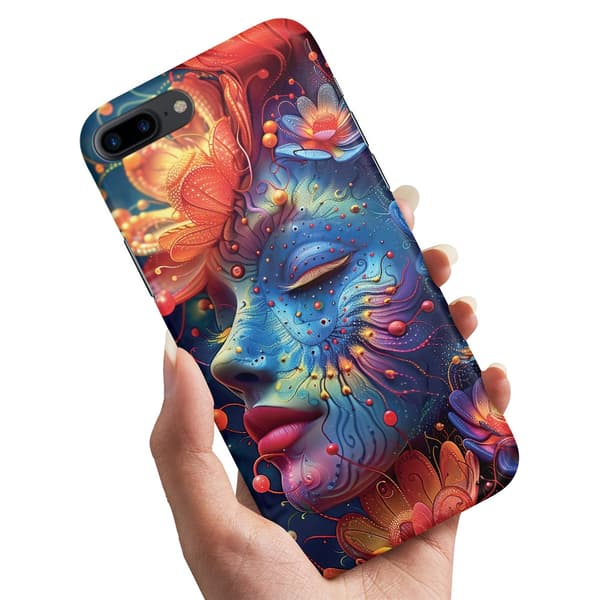 Kuoret / Suojakuoret iPhone 7 / 8 Plus - Psychedelic