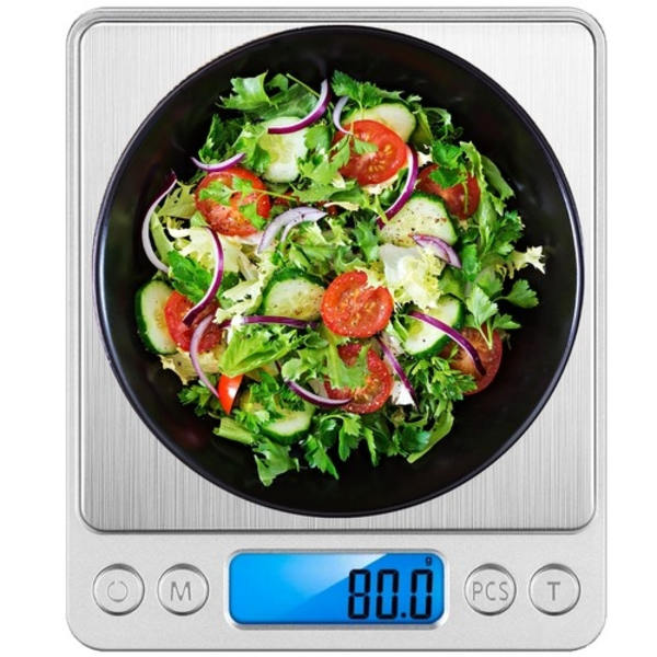 Kjøkkenvekt 0.01-500g / Lommevekt - Vekt