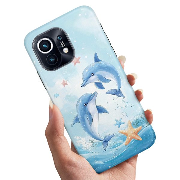Deksel / Mobildeksel til Xiaomi Mi 11 - Dolphins