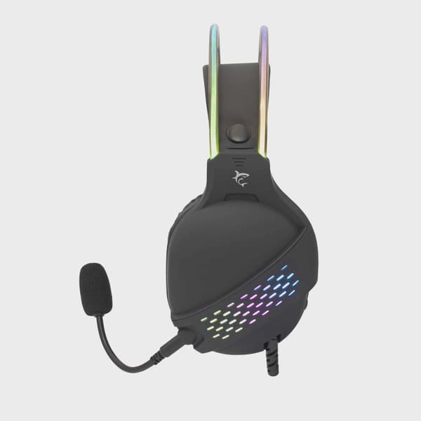 White Shark OX Over-Ear Gaming Headset Svart
