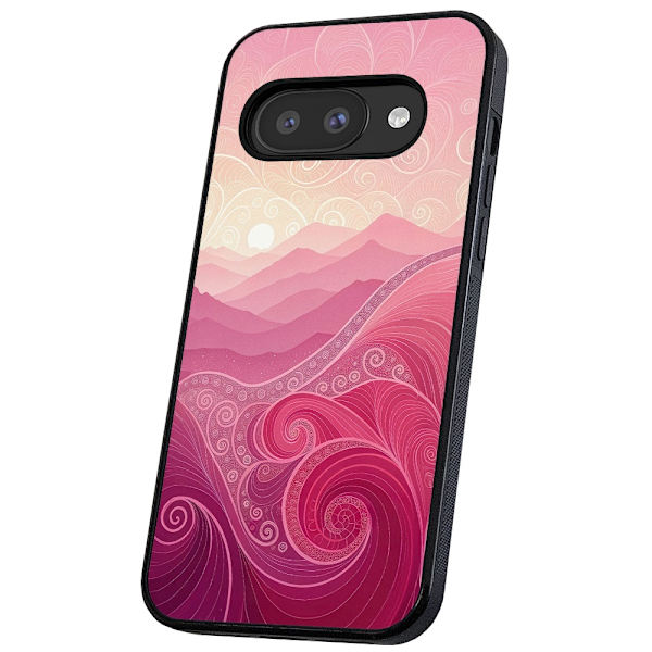 Google Pixel 10A - Deksel/Mobildeksel Pink Hills