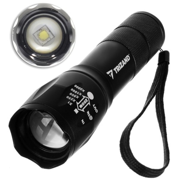 Lommelygte / Taktisk LED-lampe - T6