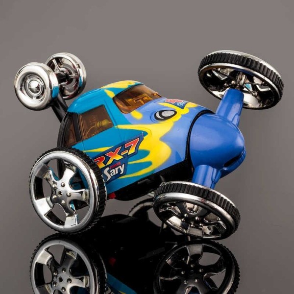 Zoom Spinster Stunt Car - Radiostyrt bil Blue