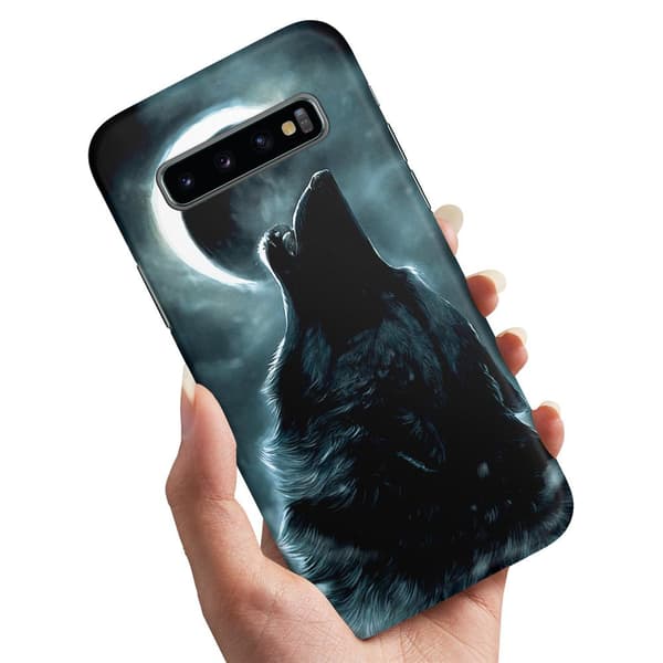 Deksel / Mobildeksel til Samsung Galaxy S10e - Wolf