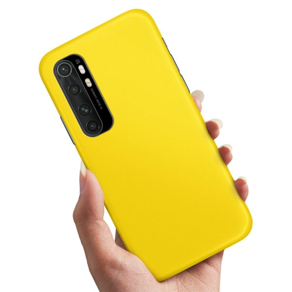 Xiaomi Mi Note 10 Lite - Cover/Mobilcover Gul Yellow