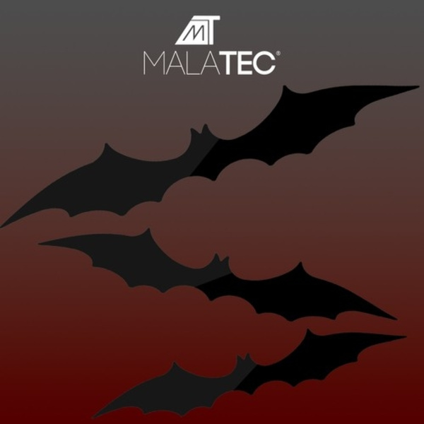 Fladdermöss Självhäftande - Halloween