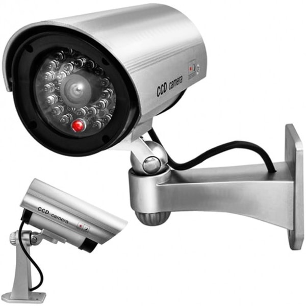 Falsk Overvågningskamera / Dummy Kamera - IR CCD