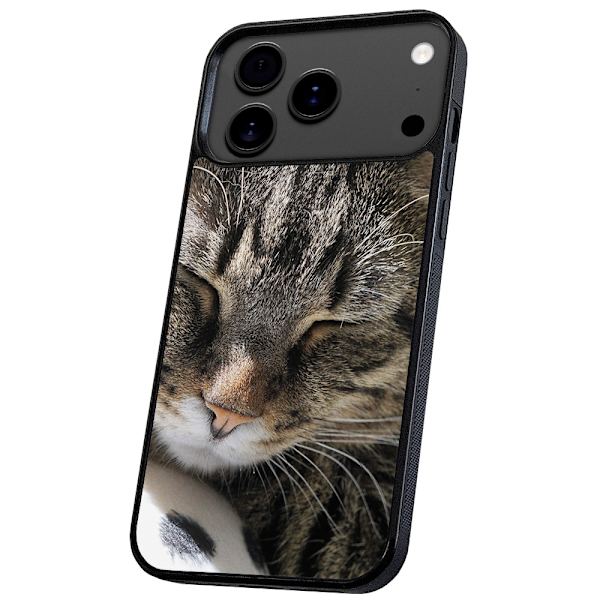iPhone 17 Pro Max - Cover/Mobilcover Sovende Kat