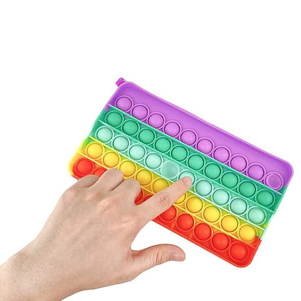 Kynäkotelo Pop It Fidget Toys - Toy / Sensor - kynäkotelo Multicolor