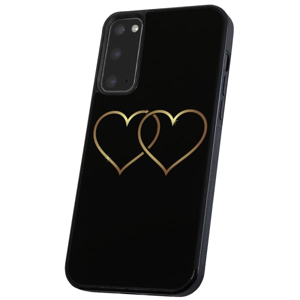 Samsung Galaxy S10 - Deksel/Mobildeksel Double Hearts