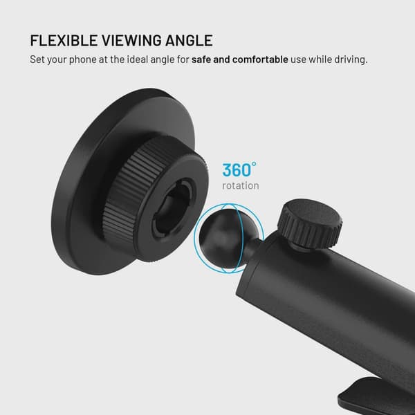 FIXED MagCircle XL vindruteshållare för bil svart