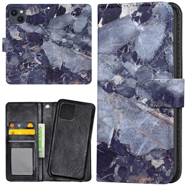 iPhone 15 - Lompakkokotelo/Kuoret Marmori