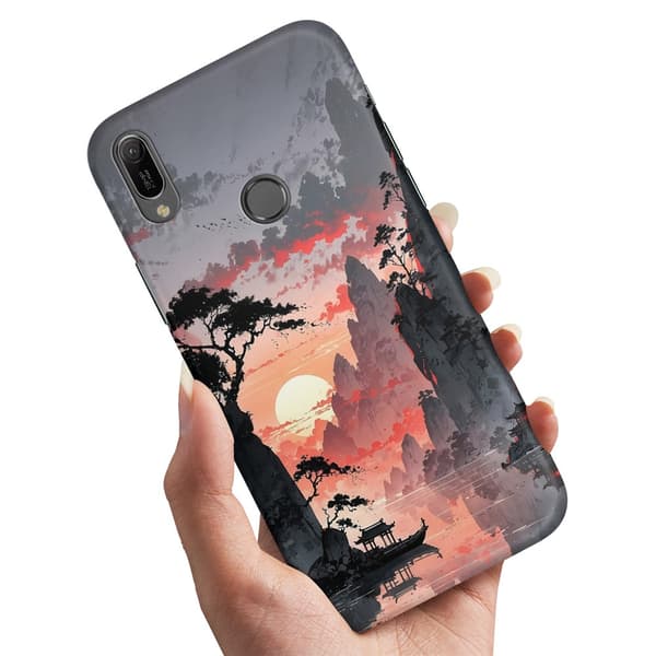 Deksel / Mobildeksel til Samsung Galaxy A40 - Sunset