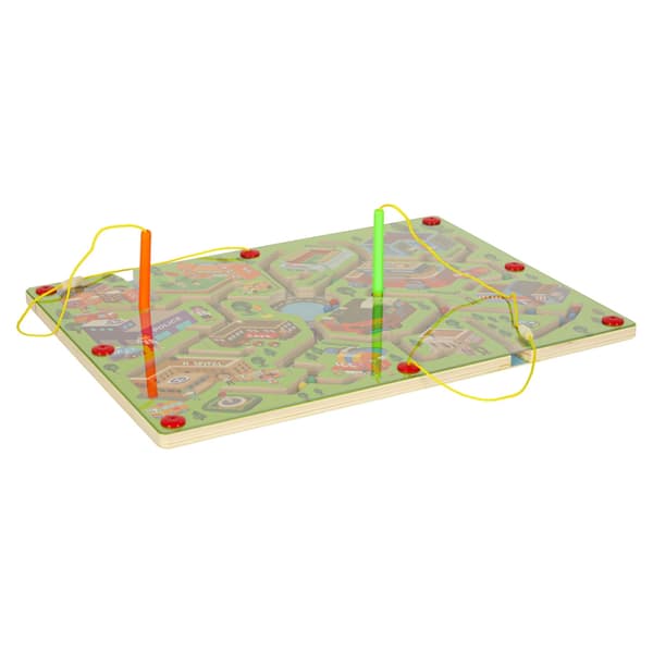 Magnetiskt labyrintspel stad