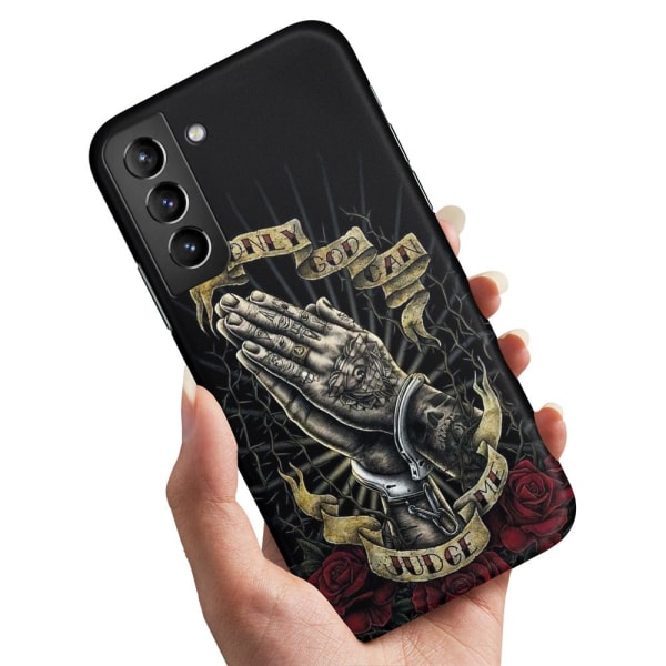 Samsung Galaxy S21 Ultra - Cover/Mobilcover Only God Can Judge M