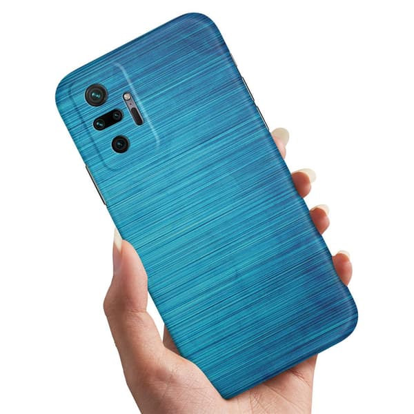 Deksel / Mobildeksel til Xiaomi Redmi Note 10 Pro - Ripet Tekstur