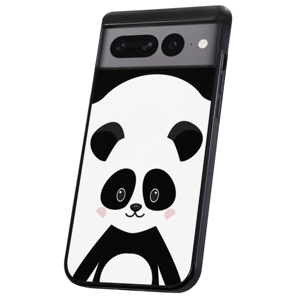 Google Pixel 7A - Cover/Mobilcover Cute Panda