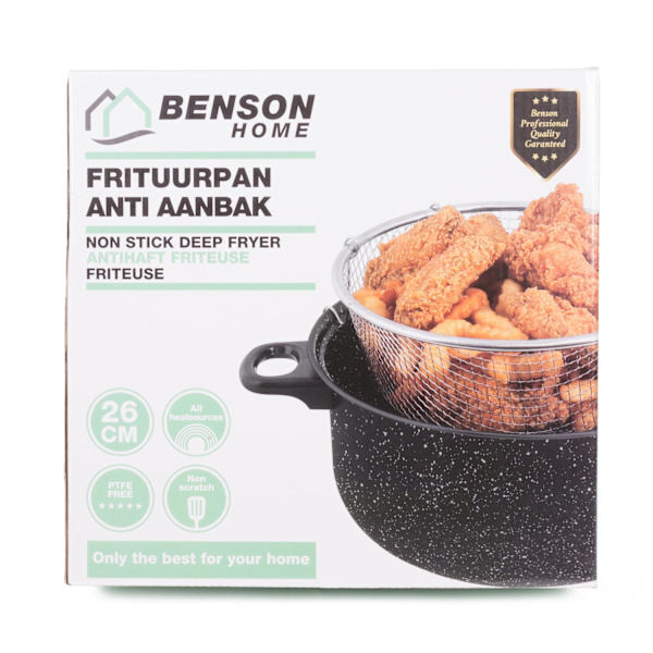 Fritös 26 cm nonstick