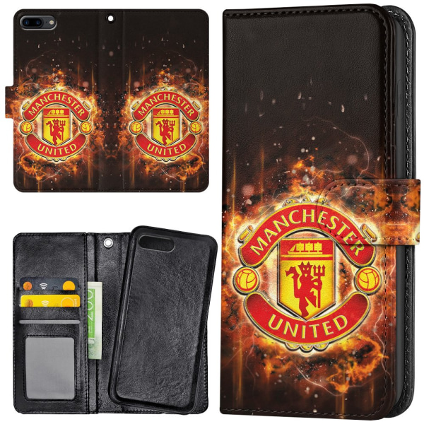 iPhone 7/8 Plus - Mobilcover/Etui Cover Manchester United