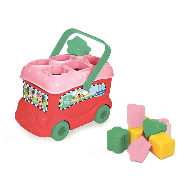 Disney Mimmi Pigg Röd Formsorteringsbil