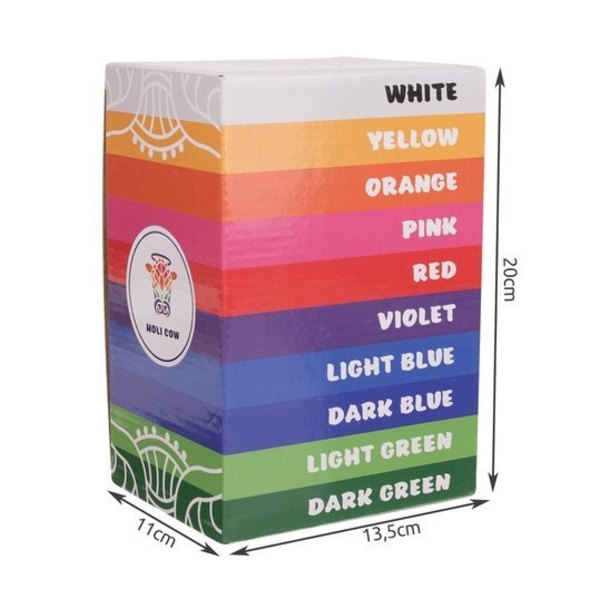 Holi Värijauhe / Festivaali Jauhe - 10x100g