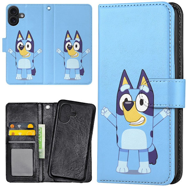 iPhone 17 - Plånboksfodral/Skal Bluey