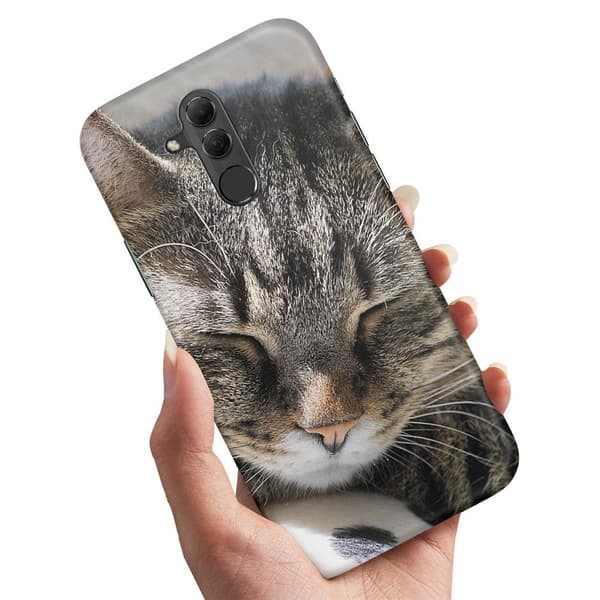 Skal / Mobilskal till Huawei Mate 20 Lite - Sovande Katt