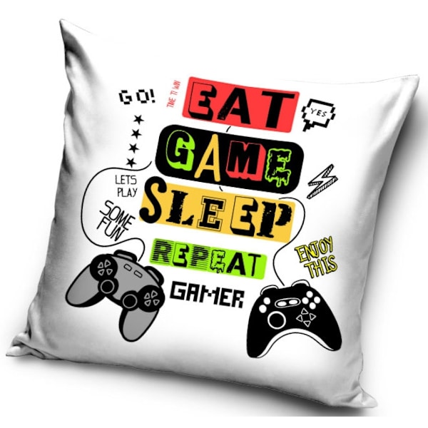 Gamer påslakan 40x40 cm - Perfekt för gamers!